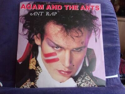 ADAM AND THE ANTS - ANT RAP - FRIENDS - CBS A 1738 - PLAYS EX+ NEW WAVE