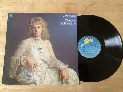 Tammy Wynette – Soft Touch Vinyl LP EPC85727 1982 Old Reliable Being Gone