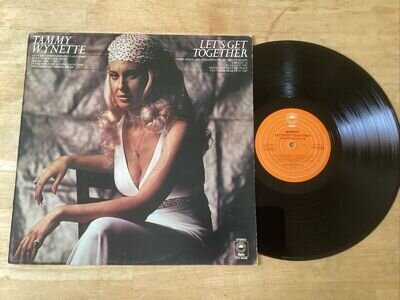 Tammy Wynette – Let's Get Together Vinyl LP EPC82026 1977 If We Never Love Again