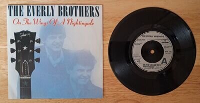 The Everly Brothers Vinyl 7" Single On The Wings Of A Nightingale MER 170