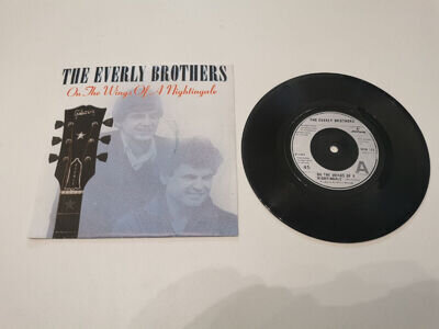 the everly brothers on the wings of a nightingale 7" vinyl record VGC