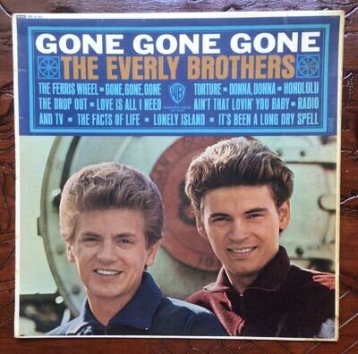 The Everly Brothers - Gone, Gone, Gone (1964) WARNER BROS. WM.8169 MONO Vinyl LP