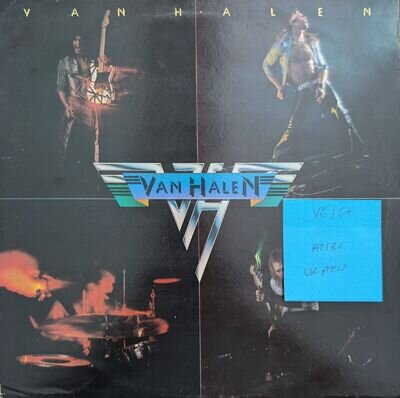 Van Halen Self Titled Vinyl Record VG/G+ K56470 1978