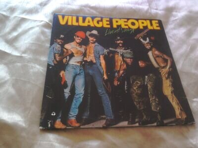 VILLAGE PEOPLE LIVE AND SLEAZY CASABLANCA DOUBLE ALBUM CANADIAN VG/EXCELLENT