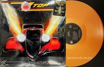 ZZ TOP LP Eliminator GOLD Vinyl 50th Anniversary LTD Legs Sharp Dressed Gimmie