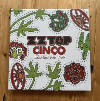 ZZ Top | Cinco The First 4 LPs | Vinyl Boxset | EU Version | EXCLUDES TEJAS