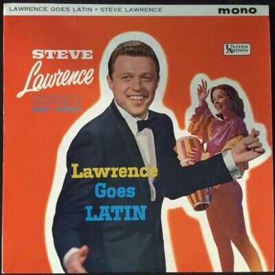 STEVE LAWRENCE - LAWRENCE GOES LATIN - UNITED ARTISTS (ULP 1022) 1961 - NM/NM