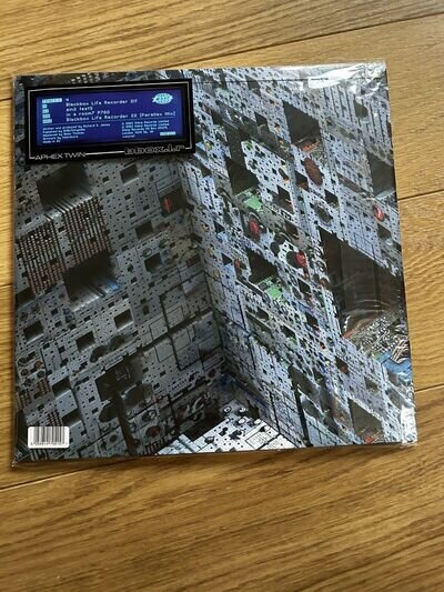 Aphex Twin Blackbox Life Recorder 21f in a room 12” Black Vinyl Sealed Mint New