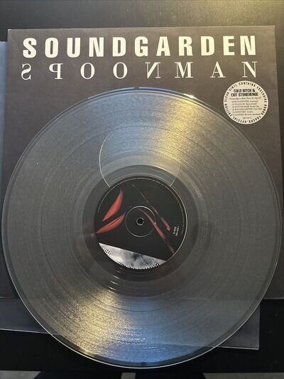 Soundgarden - Spoonman 12" Limited Edition Clear Vinyl 1994. A&M 580 539-1