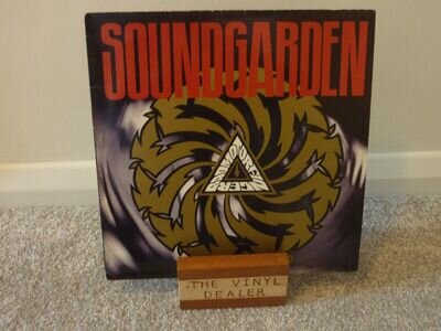 SOUNDGARDEN - Badmotorfinger - RARE UK 1st Press LP (1991) A&M - VG/VG **L@@K**