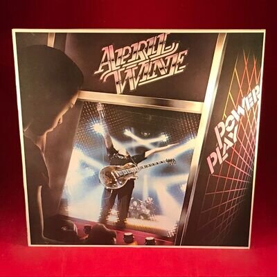 APRIL WINE Power Play 1982 UK PROMO vinyl LP+ INNER Is Enough If You See Kay