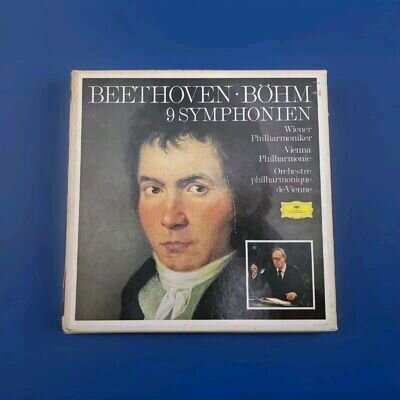 Beethoven 9 Symphonien Original 9 LP Vinyl Orchestra Collection