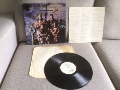 xtc black sea 1980 Lp + Lyrics Sheet Orig Vinyl Newwave Punk Rock