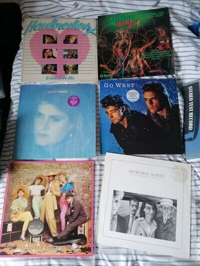 6x Job Lot Bundle of POP Vinyl lp's 5x 80’S 1x 70's