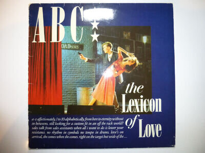 ABC – 'The Lexicon Of Love' 12" vinyl album LP. 1982 UK. EX+/VG