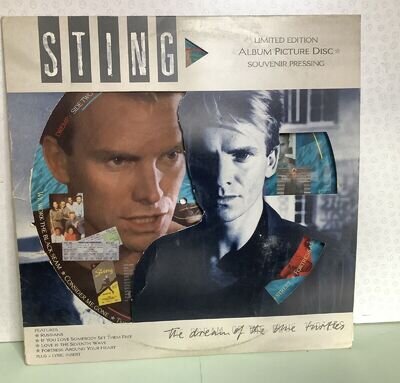 Sting The Dream Of The Blue Turtles Picture Disc Vinyl