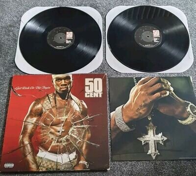 50 CENT : GET RICH OR DIE TRYIN' *2003 Original Vinyl* Great Condition Rap Album