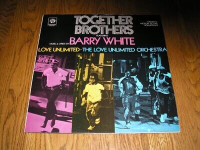 Love Unlimited Orchestra-Barry White-Together Brothers-LP-EX-VG+