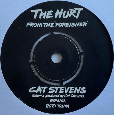 Cats Stevens - The Hurt - 7” Vinyl Single