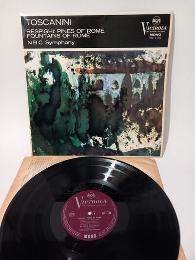 TOSCANINI - PINES OF ROME / FOUNTAINS OF ROME - ORCHESTRAL Vinyl LP Record