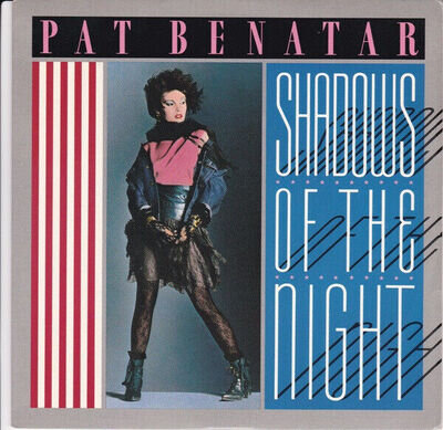 Pat Benatar - Shadows Of The Night 7", Single, Blu Near Mint (NM or M-)