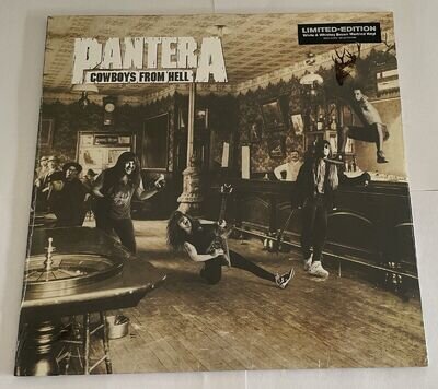 Pantera Cowboys From Hell Coloured Marbled Vinyl Limited Edition NEW SEALED