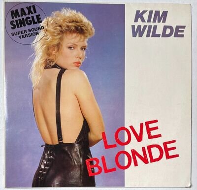 Kim Wilde - Love Blonde - Scarce 1983 German Maxi Single 2trk vinyl 12"