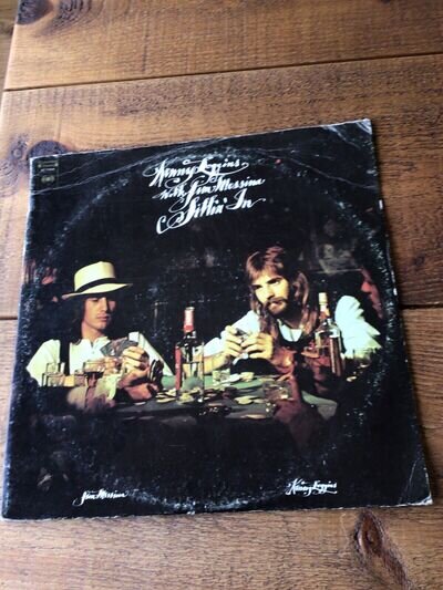 Kenny Loggins with Jim Messina Sittin In Columbia USA LP Vinyl KC31044 ID;B4