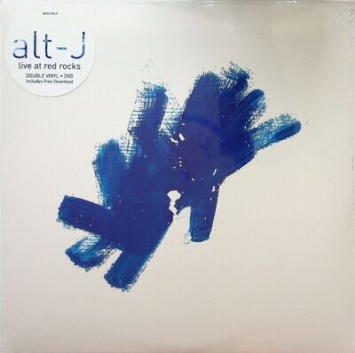 ALT-J - Live At Red Rocks 2-LP BLUE Coloured Vinyl & DVD (NEW 2016)