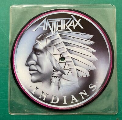 Anthrax - Indians - 7" Picture Disc - ISP 325