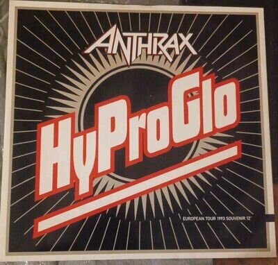 Anthrax - Hy Pro Glo 12" Vinyl 1993. Elektra EKR178T