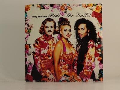 ARMY OF LOVERS RIDE THE BULLET (78) 2 Track 7" Single Picture Sleeve CHINA