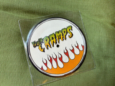 THE CRAMPS - YOU GOT GOOD TASTE -FASTER PUSSYCAT -7" SINGLE - PICTUREDISC FRANCE