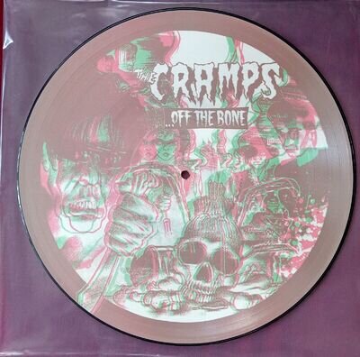 The Cramps Off The Bone, Picture Disc LP Miss press Both A Sides, 1985