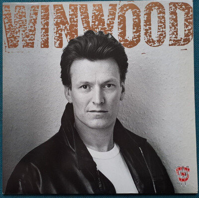 STEVE WINWOOD - ROLL WITH IT - 12" VINYL LP ALBUM RECORD 1ST ISSUE EX+