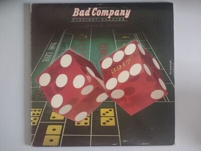 BAD COMPANY - STRAIGHT SHOOTER - 1ST PRESS VINYL LP