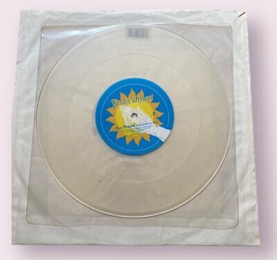 Brian Wilson (Beach Boys) - Our Prayer 2005 RSD one sided 10 inch clear vinyl