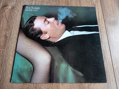 BOZ SCAGGS - MIDDLE MAN LP 1980 INSERT INNER SURVEY CARD JAPAN EX+