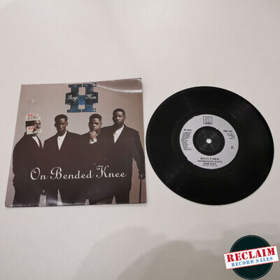 boyz ii men on a bended knee 7" vinyl record very good condition