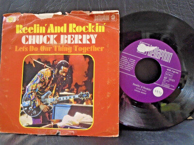 CHUCK BERRY " REELIN` AND ROCKIN` " EX+ COND.IN TATTY PIC SL.