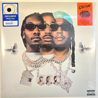 Migos Culture III LP Album vinyl record limited 2 x White US import hip hop trap