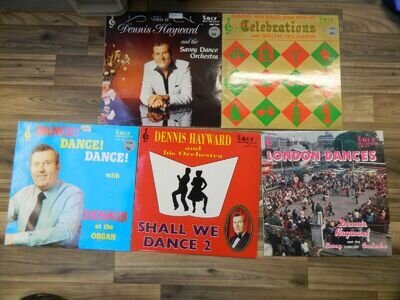 DENNIS HAYWARD ~JOB LOT COLLECTION 12" VINYL LP RECORDS