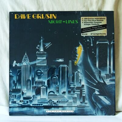 Dave Grusin - Night-Lines - GRP DIGITAL MASTER - Vinyl LP - 1984