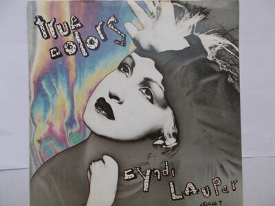 Cyndi Lauper-True Colors 7” Picture Sleeve Vinyl Single Released In 1986 Portrai