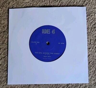 NORTHERN SOUL MOSES SMITH THE GIRL ACROSS THE STREET GENE CHANDLER 7" VINYL