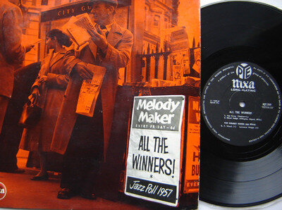 JOE HARRIOTT, DON RENDELL, MELODY MAKER - ALL THE WINNERS JAZZ POLL 1957UK 10''