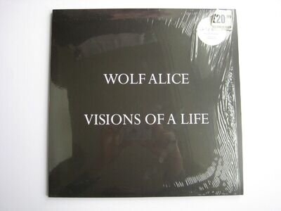 Wolf Alice Visions of a Life Clear Vinyl Double GF LP 1st press NM/NM 2017