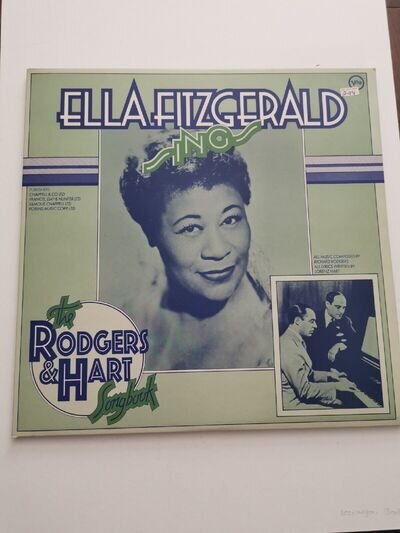 Ella fitzgerald sings the rodgers & hart songbook 2lp vinyl record lovely cond