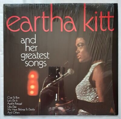 EARTHA KITT - AND HER GREATEST SONGS - LP 1970 GERMANY RE - CORAL - COPS 2136