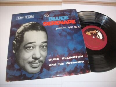 DUKE ELLINGTON- A BLUES SERENADE 10" VINYL ALBUM JAZZ